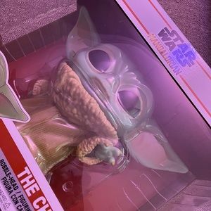Large baby Yoda pop figure